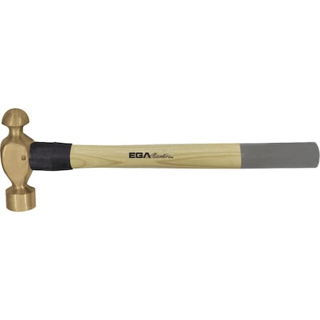 Ega Master BALL PEIN HAMMER 900 GR  HICKORY HANDLE NON SPARKING Al-Bron 35940